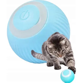 Hračka pro kočku INTERAKTIVNÍ MÍČEK PRO KOČKY CHYTRÁ HRAČKA PRO KOČKY USB
