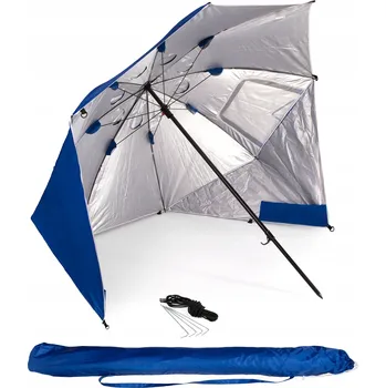 Stínicí technika Klasický slunečník Bestif modrý 220 x 210 cm