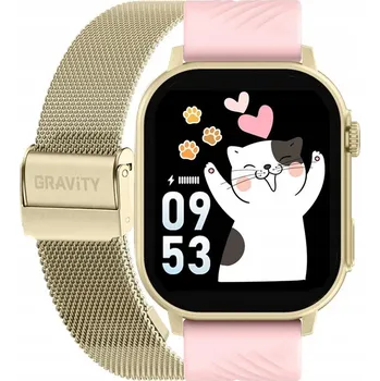 Hodinky Dětské hodinky SVATÉ PŘIJÍMÁNÍ CHYTRÉ HODINKY GRAVITY 2 ŘEMÍNKY HOVORY HUDBA KROKY