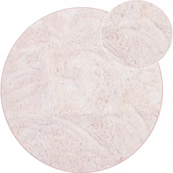 Koberec Koberec SOFTI Měkký Plyšový Kulatý Pratelný 100