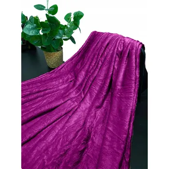 deka Povlečeme vše polyester deka 150 cm x 200 cm fialová