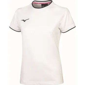 Dámské tričko Mizuno Wom Mizuno Polo - Black/White Velikost: L