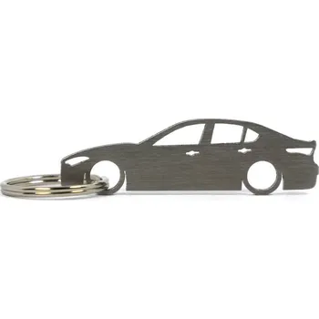 Alfa Romeo Giulia klíčenka z nerezové oceli