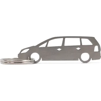 Opel Zafira B klíčenka z nerezové oceli
