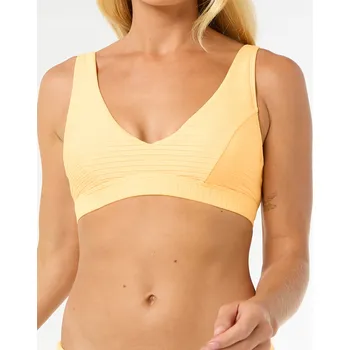 Dámské plavky Plavková podprsenka RIP CURL Premium Surf D-Dd Deep V tyrkysová XL