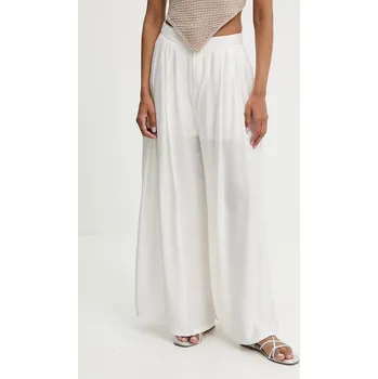 Dámské kalhoty Kalhoty Answear.LAB 2547.hak bílá 00X, vel. S