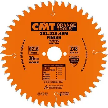 Pilový kotouč IGM D216x30 Z48 kotouč pilový HM CMT, C29121648M