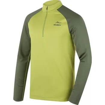 Husky Termoprádlo Active Winter Triko Tromi zip M bright green Velikost: XXL