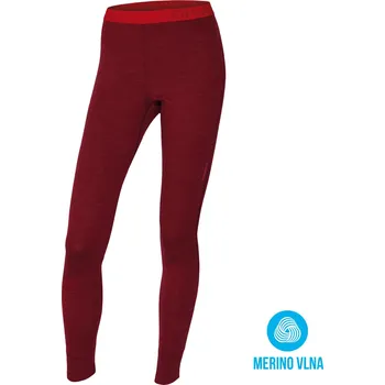 Dámské kalhoty Husky Merino termoprádlo Dámské kalhoty tm. cihlová Velikost: L