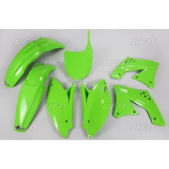UFO sada plastů KAWASAKI KXF 250 '09- '12 (zelená)