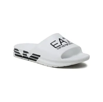 Dámské pantofle EA7 Emporio Armani Nazouváky XBP008 Bílá 40
