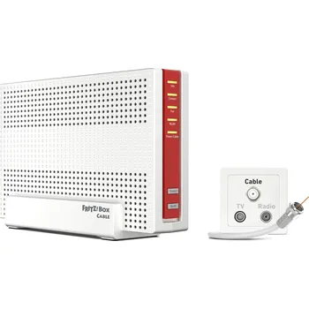 FRITZ!Box 6690 CABLE RETAIL INTERNATIONAL bezdrátový router 10 Gigabit Ethernet Dvoupásmový (2,4 GHz / 5 GHz) Bílá