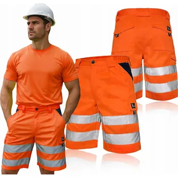 Pánské Kraťasy kraťasy, bermudy, reflexní výstražné, velikost vel.