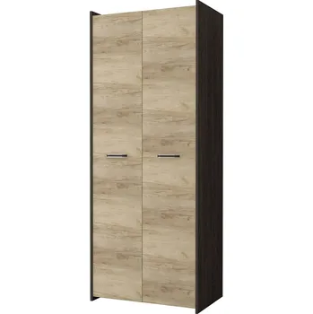 Šatní skříň MAXMAX MIRRAGE 80 80 cm Dub canterbury / Dub country