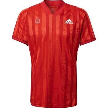 Pánské tričko Adidas Freelift Tee ENG M - scarlet/white Červený (S)