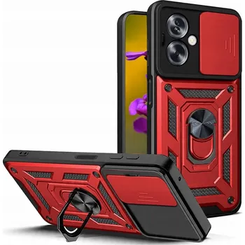 Pouzdro na mobilní telefon Zadní Kryt Radian pro Oppo A40, A40m, A60 5G červený