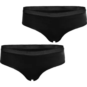 Kalhotky Kalhotky Björn Borg Core Hipster 2P - black Černý (XS)