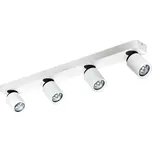 AZzardo AZ0665 DECOline TOMI 4 PR WHITE stropní / nástěnné svítidlo 4xGU10 50W IP20 bílá / šedá