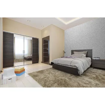 Fototapeta DIMEX | Samolepicí vliesová fototapeta na zeď Kovová textura hliníku MA-5-2625 | 375 x 250 cm | metalická + Samolepicí vliesová fototapeta na stěnu DIMEX Kovová textura hliníku MA52625 v rozměru 375 x 250 cm