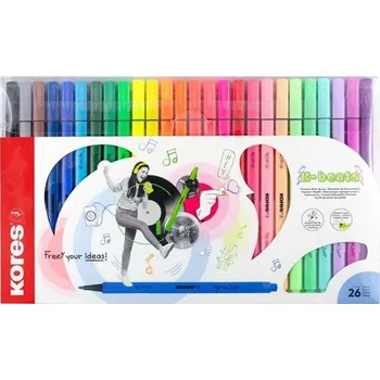 Fixy Kores K-Beats, sada 26 barev