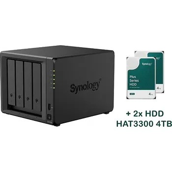 Ukládání dat Synology DS925+ 2x HAT3300-4T (8TB)