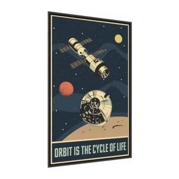 Obraz Plakát PF-148-AS30-40 v rámu 30 x 30 cm