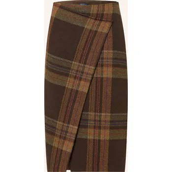 Dámská sukně Polo Ralph Lauren Dámská Sukně, tmavě hnědá / hnědá, 34