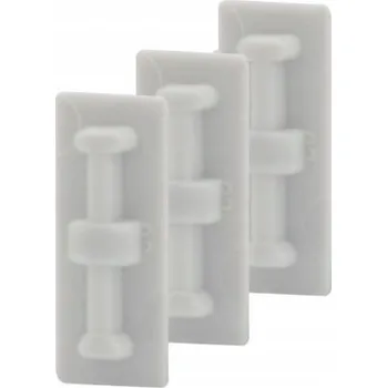 Rozvaděč Záslepka pro 3fázovou lištu 16mm2 dělená - sada 3 ks F-ELEKTRO