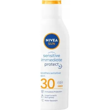 Přípravek na opalování Nivea Opalovací balzám SPF 30 pro citlivou pokožku 200 ml