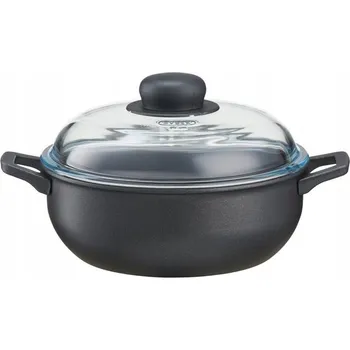 Hrnec VILLA ITALIA Nízký Hrnec s poklicí 20 cm NATURA