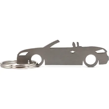 Audi TT 8J cabrio klíčenka z nerezové oceli