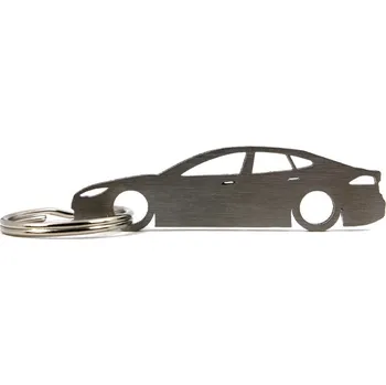 Tesla Model S klíčenka z nerezové oceli
