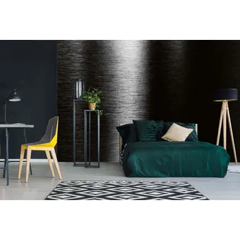 Fototapeta DIMEX | Samolepicí vliesová fototapeta na zeď Černé metalické pozadí MA-5-2613 | 375 x 250 cm | černá + Samolepicí vliesová fototapeta na stěnu DIMEX Černé metalické pozadí MA52613 v rozměru 375 x 250 cm