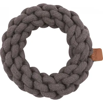 Hračka pro psa M-Pets Coto bavlněná hračka kruh, šedý 18cm