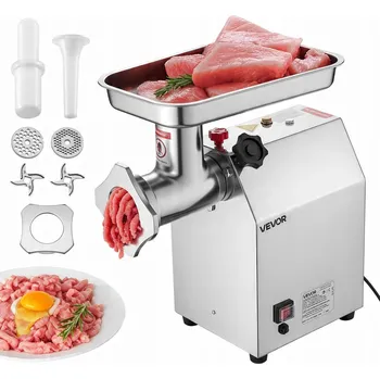 Kuchyňský mlýnek Mlýnek na maso Vevor SXC-22 stříbrný 1100 W