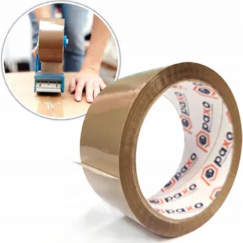 Lepicí páska Balicí páska PAXO hnědá šířka 48 mm délka 91 m 1 ks