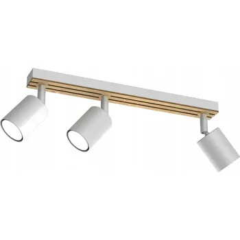 Bodové svítidlo Bodové svítidlo TERRA 3xGU10/8W/230V bílá/dub