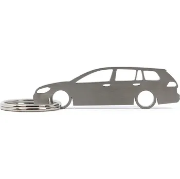 VW Volkswagen Golf MK7 kombi klíčenka z nerezové oceli