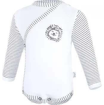 Little Angel Body tenké zavinovací DR Outlast® - bílá/pruh bíločerný Velikost: 68