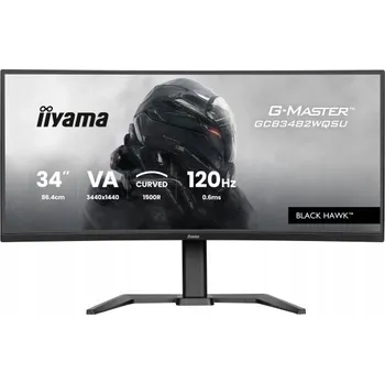 Monitor Zakřivený monitor 34 palců iiyama G-Master GCB3482WQSU-B1 3K 120 Hz 0,6 ms