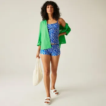 Dámské plavky Regatta Dámský spodní díl plavek Aceana Bikini Shorts RWM007 brightest blue Velikost: 38