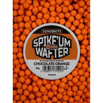 Boilies SONUBAITS - Nástraha Spike'um Wafters 40g, 8mm - Chocolate Orange