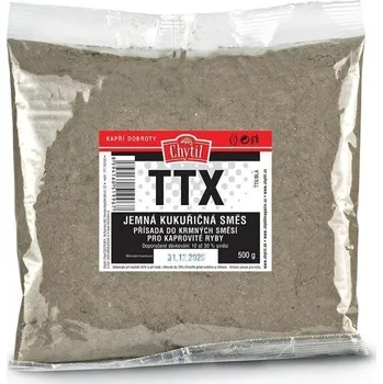 Nástraha Chytil - TTX - mletá kukuřičná placka 500g - Černá