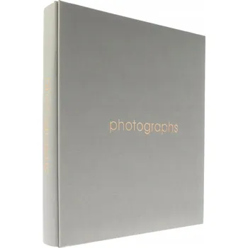 Fotoalbum Album s kapsami Gedeon 10x15 cm na 500 fotografií, černý, textilní