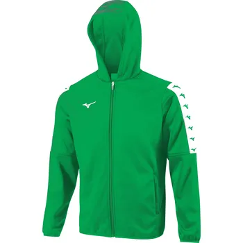Mizuno Nara Interlock Track Jacket M - Green Velikost: 3XL