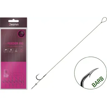 Nadväzec Delphin NOLIMIT Sting / 6ks 8cm / 15lbs / BARB #4 / Sting 7mm