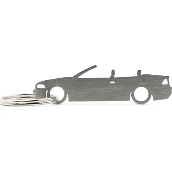 BMW 3 series E46 cabrio klíčenka z nerezové oceli