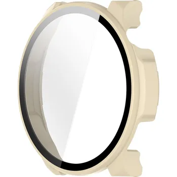 VSECHNONAMOBIL 115323 PC FULL COVER Plastový kryt se sklem pro Xiaomi Amazfit Balance 2 IVORY