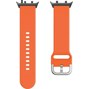 Ostatní příslušenství k chytrým hodinkám VSECHNONAMOBIL 115067 SILICONE Vyměnitelný řemínek pro Huawei Watch D2 oranžový
