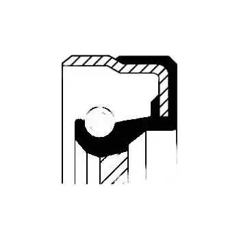 Posilovač řízení Corteco 01037170B Gufero hřídele, náboj kola